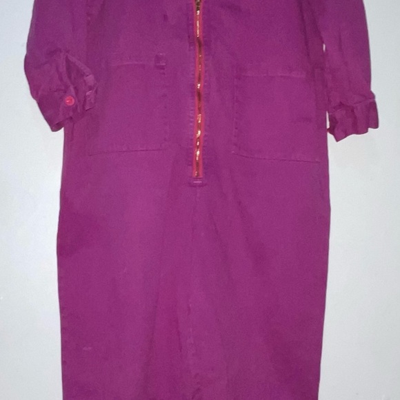 Red Sky Oversize Boho Zip Jumpsuit - Picture 8 of 9